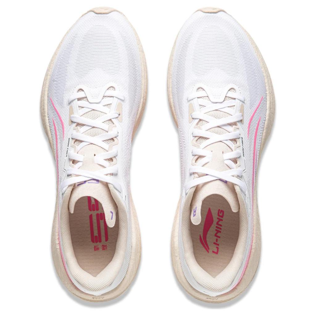 Li Ning Wu Shi 5S 4.0 Full Palm Cushioning Training Shoes Men Sneakers White Pink ARSU007-1