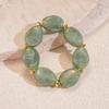 Oval Irregular Wide Bracelet Bohemian Retro Hand Ring Simple Acrylic Bangle  Girls