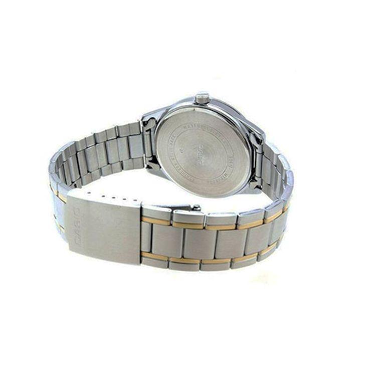 Casio Standard Enticer Classic Analog Business Quartz Watch Women Watches White LTP-V005SG-7A