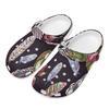 Graphic Printed EVA Clogs Women Men Lightweight Breathable Slip On Casual Shoes Soft Sole Summer Sandals Daily Comfort Wear