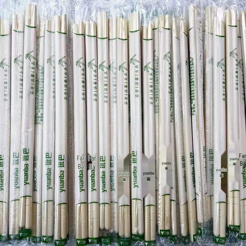 Individually Wrapped Disposable Bamboo Chopsticks