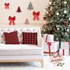 Christmas Decor Fat Fabric Bundles Buffalo Plaid Fat Quarters Square Charm Yarn-Dyed Checked Quilting for DIY Crafting Sewing