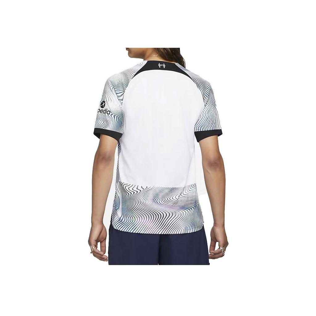 Nike Ліверпуль 2022/23 Виїзна Футбольна Форма з Коротким Рукавом Чоловічий Спортивний Комплект Багатоколірний DN2715-101