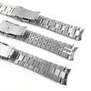 22mm Stainless Steel Strap for Casio Duro MDV-107-1A MDV-106 Marlin Men Diving Curved End Solid Metal Watch Bracelet Band Belt
