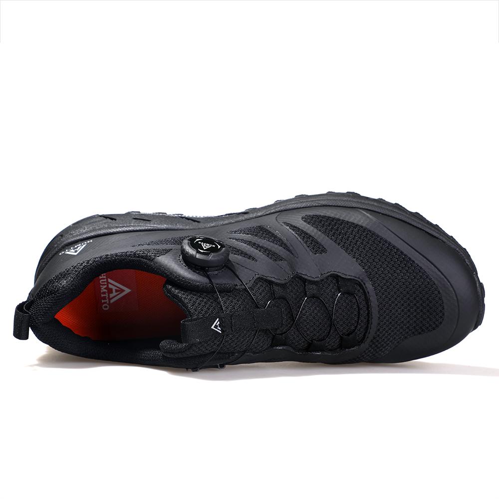 HUMTTO Breathable Sneakers for Men Luxury Designer Fashion Black Casual Men's Sports Shoes Outdoor Cushioning Running Shoes