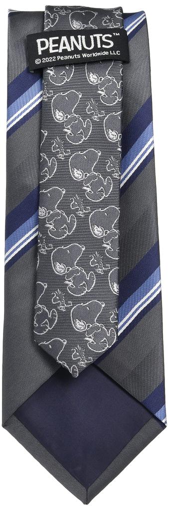 Peanuts Snoopy Tie PNDW0457 Gray SNOOPY Business Brand Tie Gift