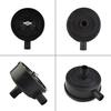 Pump Accessories Air Compressor Silencer Muffler with 20mm Air Filter Noise Reduction Plastic + Paper Material Black
