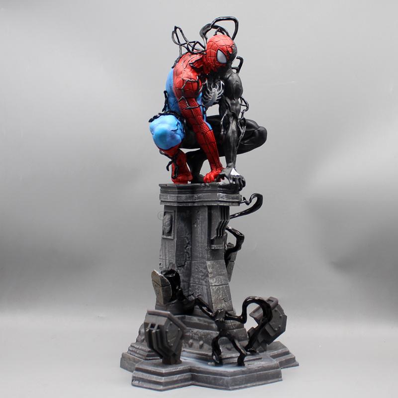 Piderman Venom Symbiote Figure Spider Man Figures Venom Figurine Pvc Desktop Decoration Statue Model Doll Toys Christmas Gifts