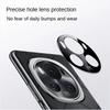 Premium Grid Texture Plain Leather Case For Honor Magic7 Pro 6RSR 6Pro High-end Metal Independent Button Camera Protection Cover