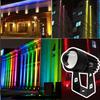 Utomhus LED Väggspotlight 5W 9W 12W Hem Landskapsbelysning 110V 220V Röd Grön Blå RGB Fjärrkontrollerade Lampor Vattentät Enkel Stråle