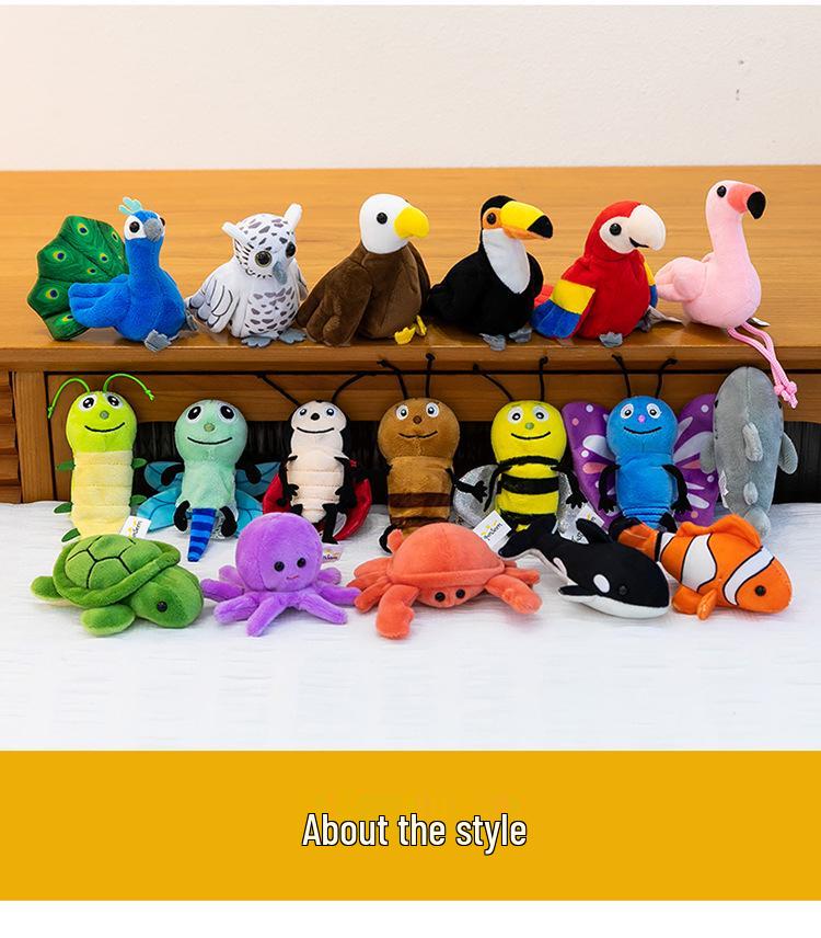 Family Finger Puppet Set for Parent-Child Play - Early Education & Kindergarten Teaching Aids