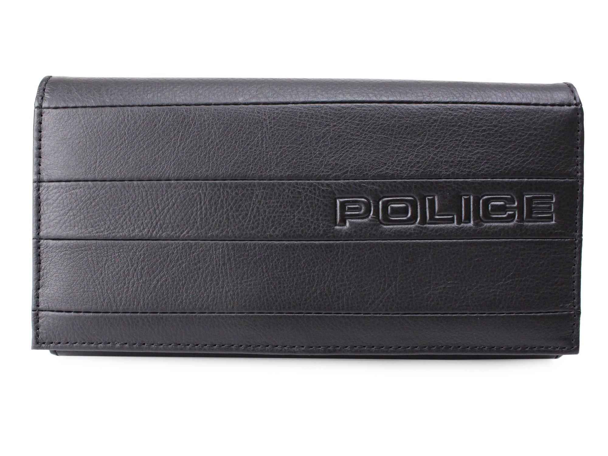 

Полицейский Двухцветный Длинный Кошелек 0407PA-59902 (черный)