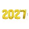 Large Size 2027 Number Foil Balloons Photo Props Home Decor Balloons Number Balloons  Party Decor