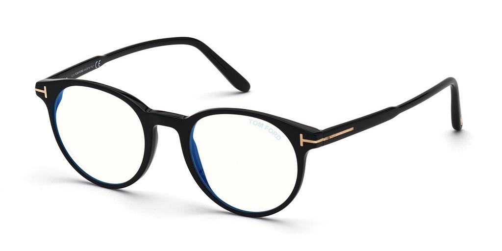 Tom Ford Ft5695 B Blue Light Block 001 Men Eyeglasses