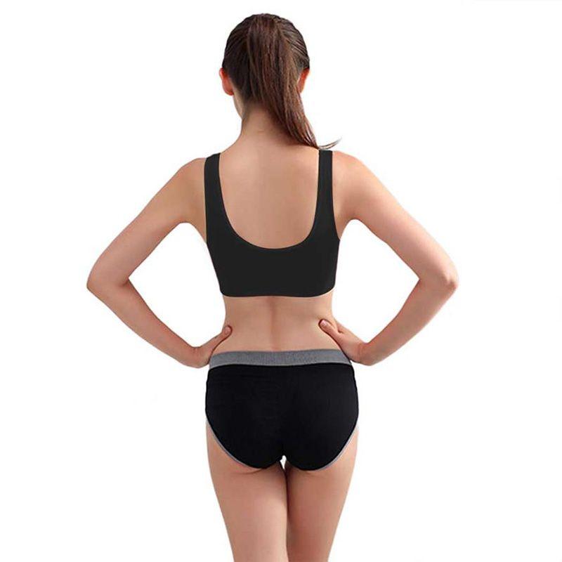 Noble Women's Seamless Sports Bra For Yoga And Fitness With Full Coverage Cups