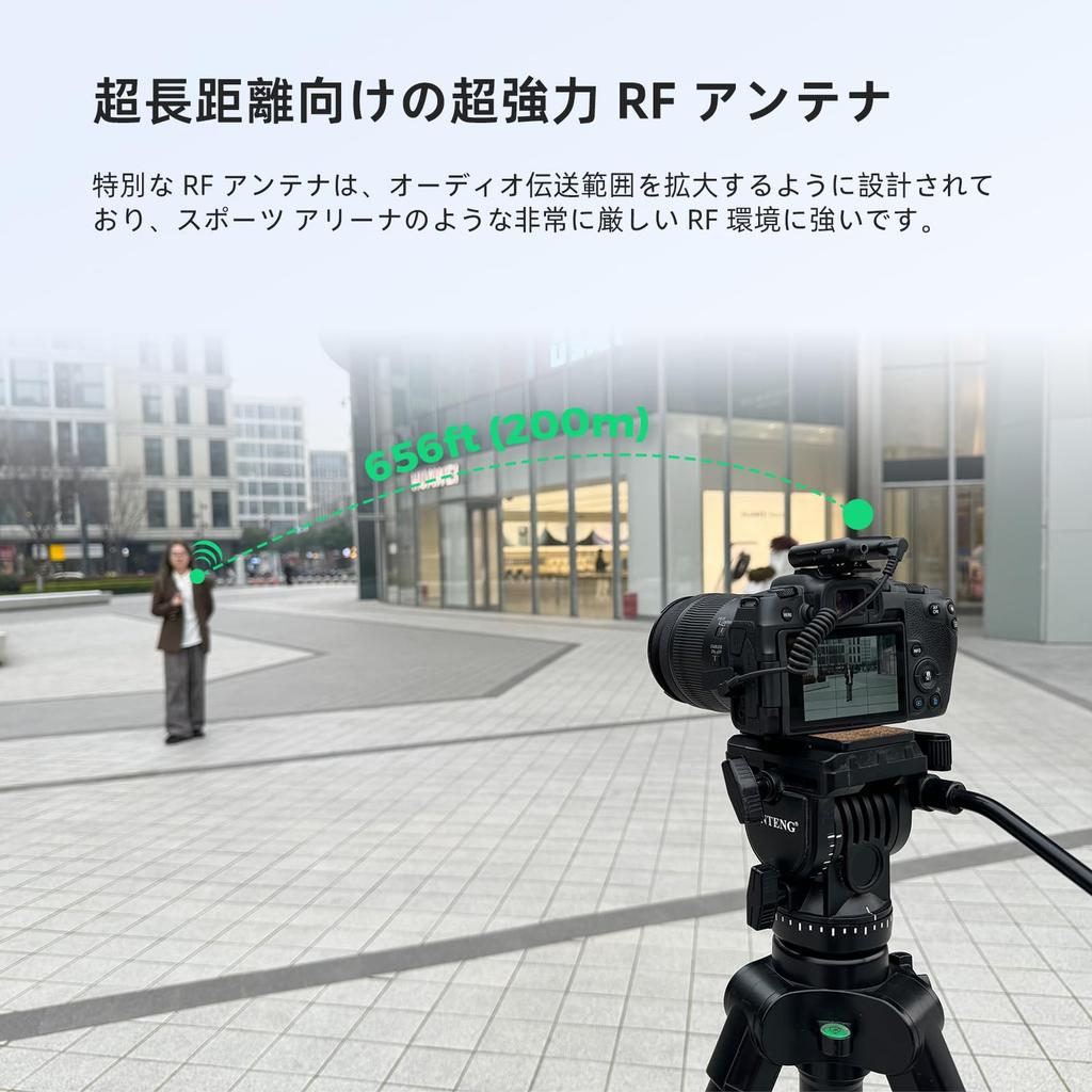 NearStream Wireless Lavalier Microphone, Compact and Lightweight, 200M Wireless Transmission, 2.4GHz Wireless, 20 Hours of Use, Certified Technical