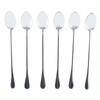 6Pcs Stainless Steel Dessert Spoons Coffee Spoon For Rice And Soup/cereal/stew/chili/ravioli Multifunctional Kitchen Appliance