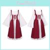 Victorian Medieval Women's Dress For Cosplay And Parties