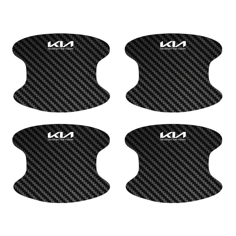ABCDFV1 Car Door Anti-scratch Threshold Sticker and Door Handle Bowl Protection Stickers For Kia Sportage Picanto Rio Ceed Cerato Soul