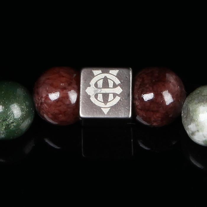 Eightvolume Ev 2 Bead Bracelet(R&G)