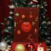 Refillable Christmas Advent Calendar Box 24 Days Christmas Countdown Calendar Reusable Empty Gift Box for Candy Toys Jewelry