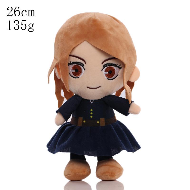 Anime Jujutsu Kaisen Cosplay Push Doll Mahito Satoru Gojo Itadori Yuji Fushiguro Megumi Geto Suguru Nanami Kento Stuffed Toys