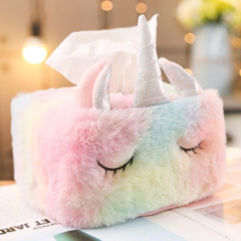 Kawaii Einhorn Plüsch Weiche Puppe Schöne Tier Pferd Kissen Gewebe Pumpen Lagerung für Kinder Geburtstag Geschenke