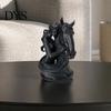Modern Desk Decoration Girl And Horse Embrace Statue, 3D Printing Decorative Figurine, Shelf Ornament Matte Artistic Sculpture, for Living Room Office