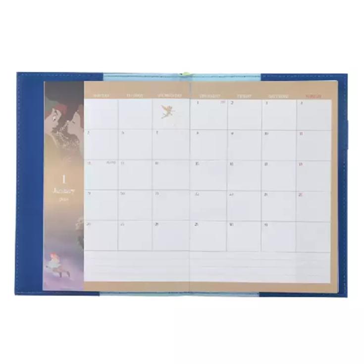 Disney Peter Pan Planner Schedule Book, B6, Embossed 2026 Japan NEW Disney Store