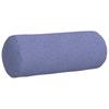 Bolster Cushions 2 pcs Denim Blue Ø 15 x 40 cm Fabric