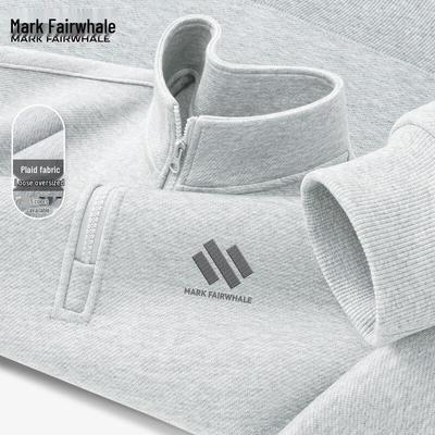 Mark Fairwhale Herren 2025 Half-Zip Stehkragen Sweatshirt