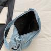 Torba Jeansowa Damska Torba Crossbody Duża Pojemność Dojazdy Torba na Ramię