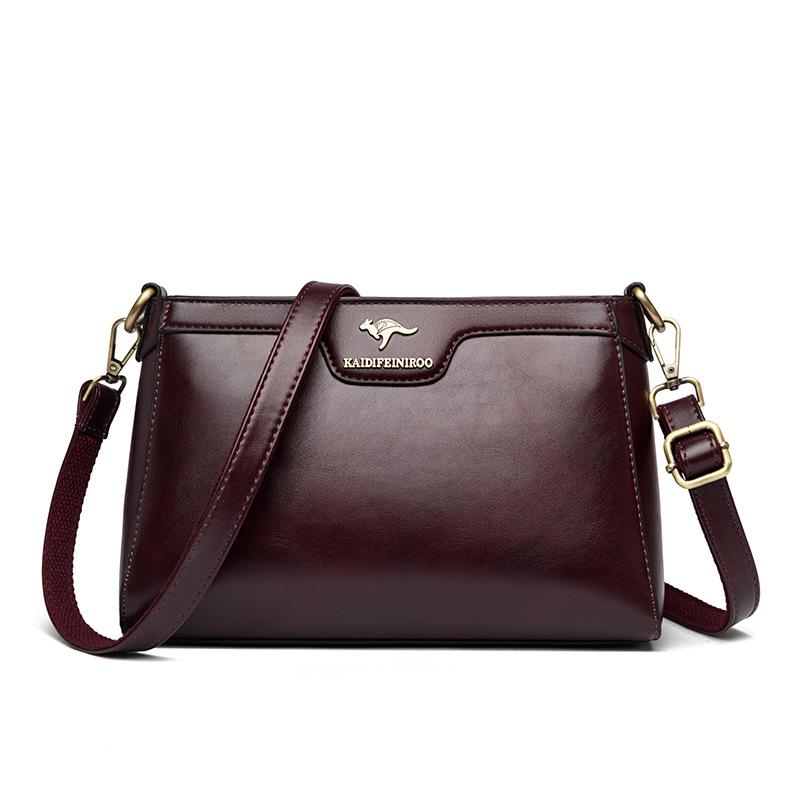 Fashionable and Elegant Middle-aged Mom's Crossbody Bag and Women's Single-shoulder Bag
