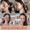 Invisible High Elasticity Hairpins for Styling Bangs Without Damaging Hair.