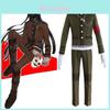 Danganronpa V3 Korekiyo Shinguji Stylový Školní Uniforma Cosplay Kostým Plná Sada