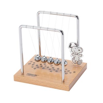 Chatani Sangyo Snoopy PEANUTS X X Fun Science (Chatani) Newton's Cradle, H13.5 W13.5 D11.5cm, 151-333002,