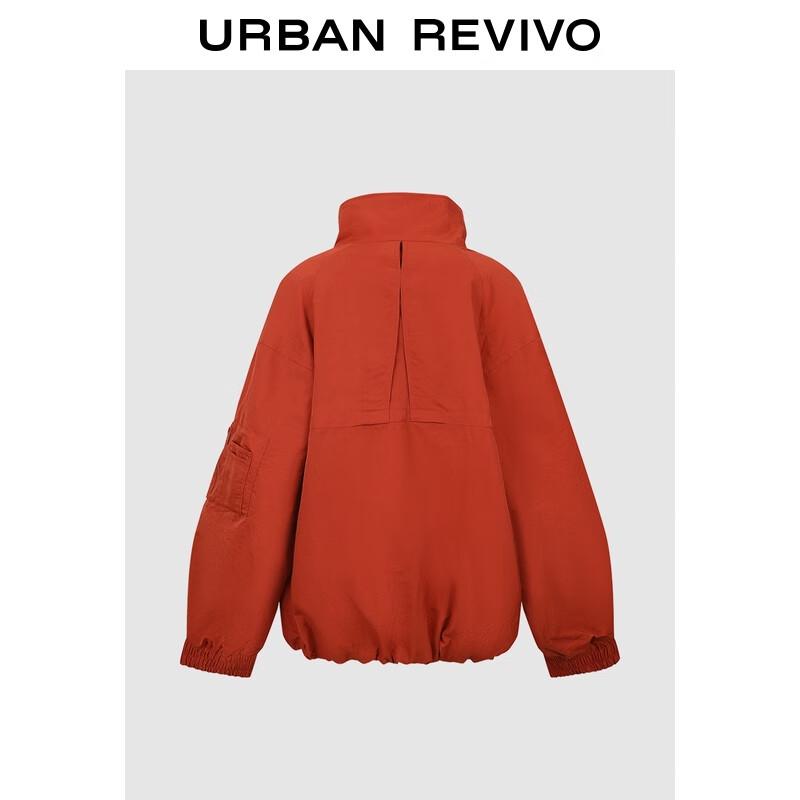 UR Women s 2025 Winter Dopamine Loose Stand-Up Collar Jacket S