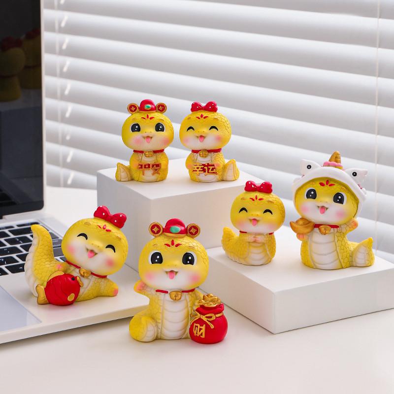 Of The Year Snake Mascot Character Model Toy Girls Children Holiday Decoration