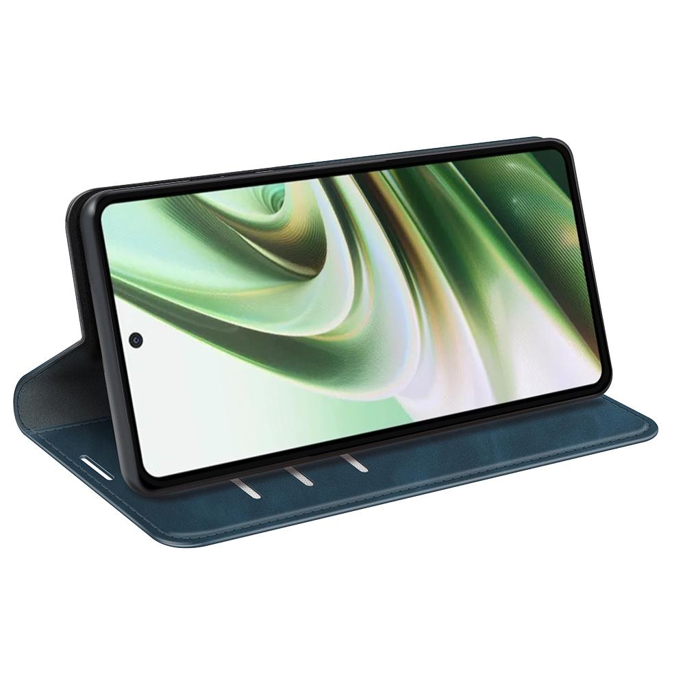 For OnePlus Nord CE 3 Lite 5G/Nord N30 5G Magnetic Auto Closing Skin-touch Feeling Stand Wallet Leather Phone Case