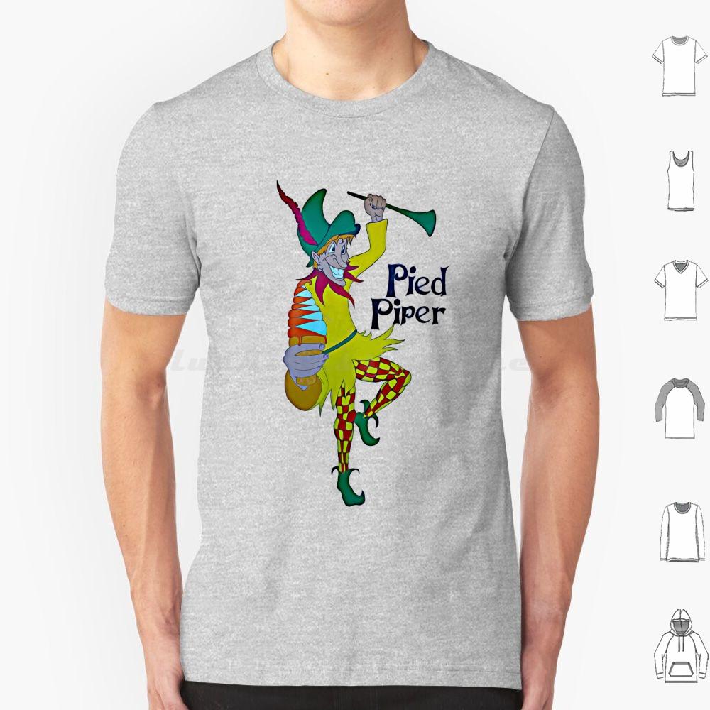 Pied Piper Cartoon T Shirt 6xl Cotton Cool Tee