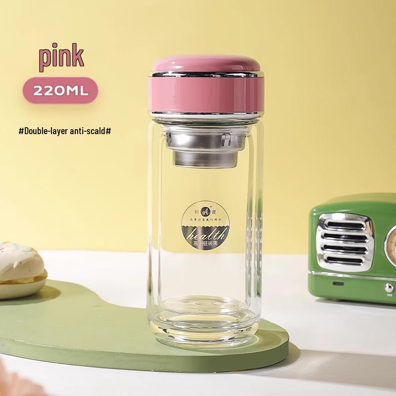 Mingxia Stylish Mini High Borosilicate Glass Tea Cup