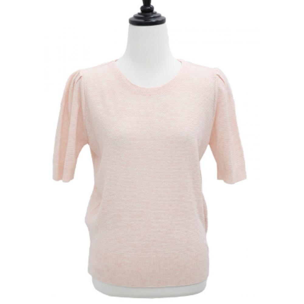 Shiz Madam Campbell Shoulder Shirring Pearl Knit T57368