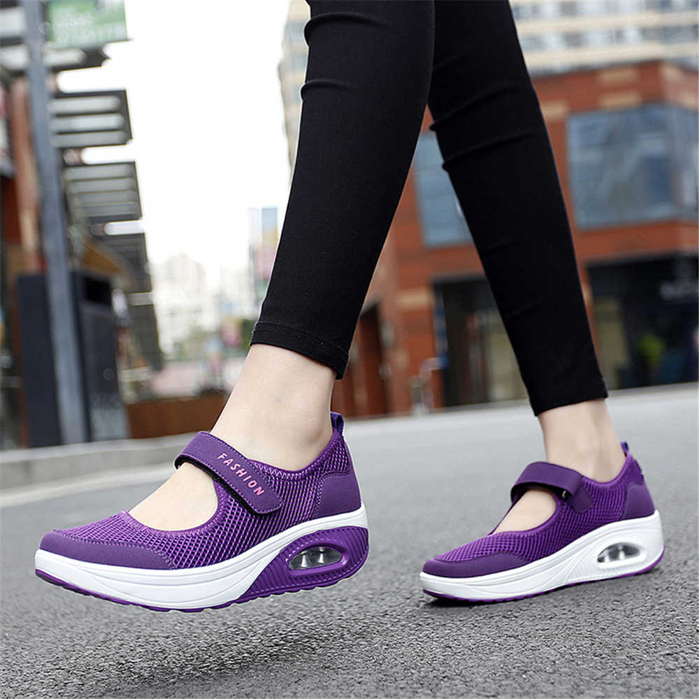 Moda Piattaforma Grigia Scarpe da Ginnastica Donna Scarpe Basse Sneakers Stivali Donna Mocassini Sportivi Neri Promozione Tennis Cool Festival Casuali