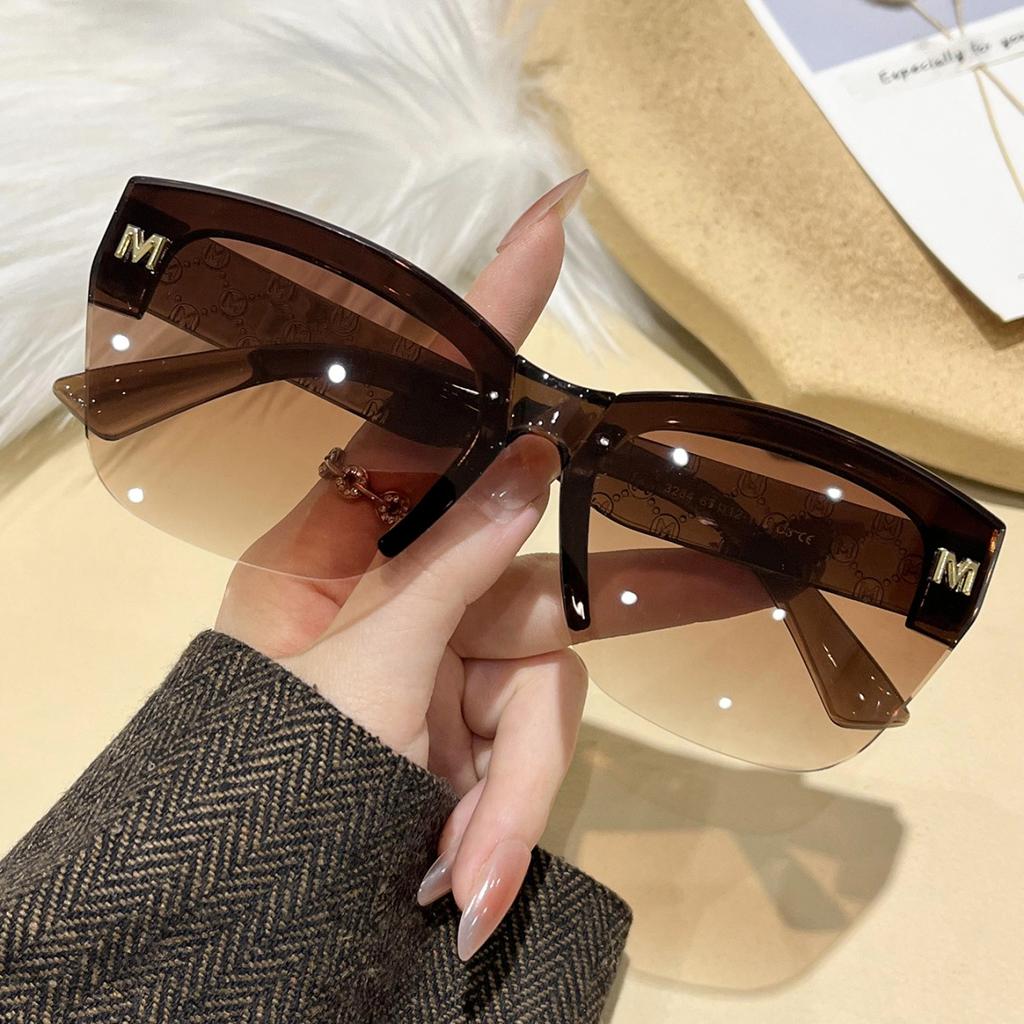 European and American retro style men's and women's fashionable sunglasses trend versatile summer sun shading and UV protection
