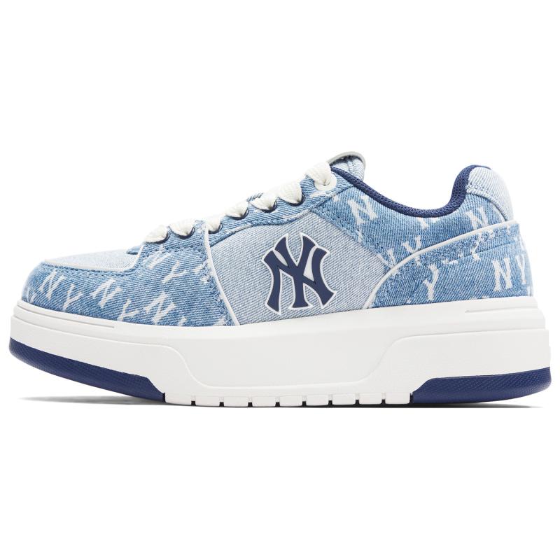 

MLB Chunky Liner Slip Resistant Low top Skateboard Shoes Unisex Blue Sneakers 3ASXCDC4N-50BLS 37.5 синій