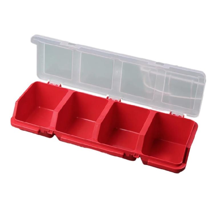 Plastic Sorting Box Tool Part Container Bin with Lid  Jewelry Storage Case Tool Box for Sorting Tools and Accessories