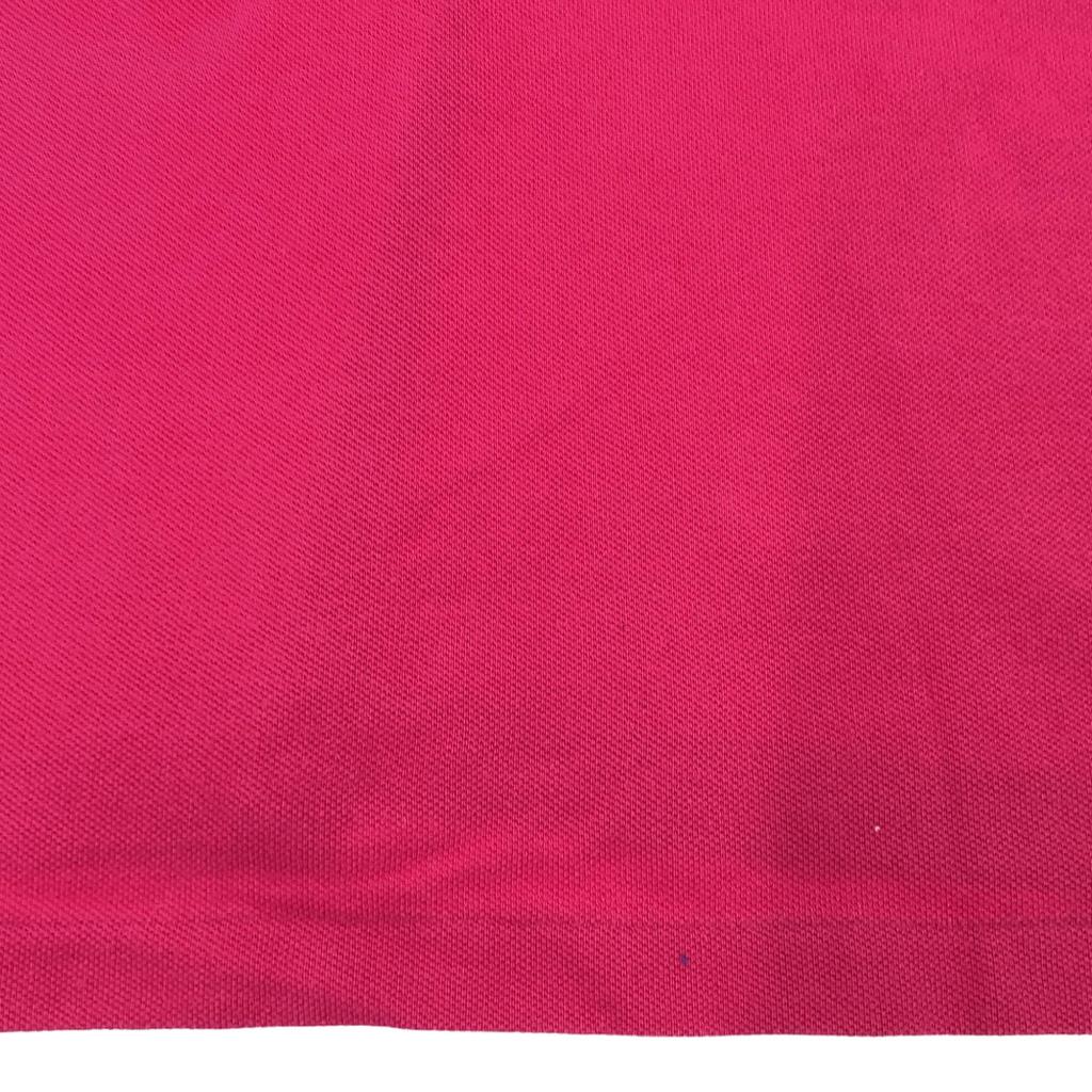 Ralph Lauren THE SKINNY POLO Logo Stickerei Kurzarm Rehbraunes Poloshirt Damen Gebraucht