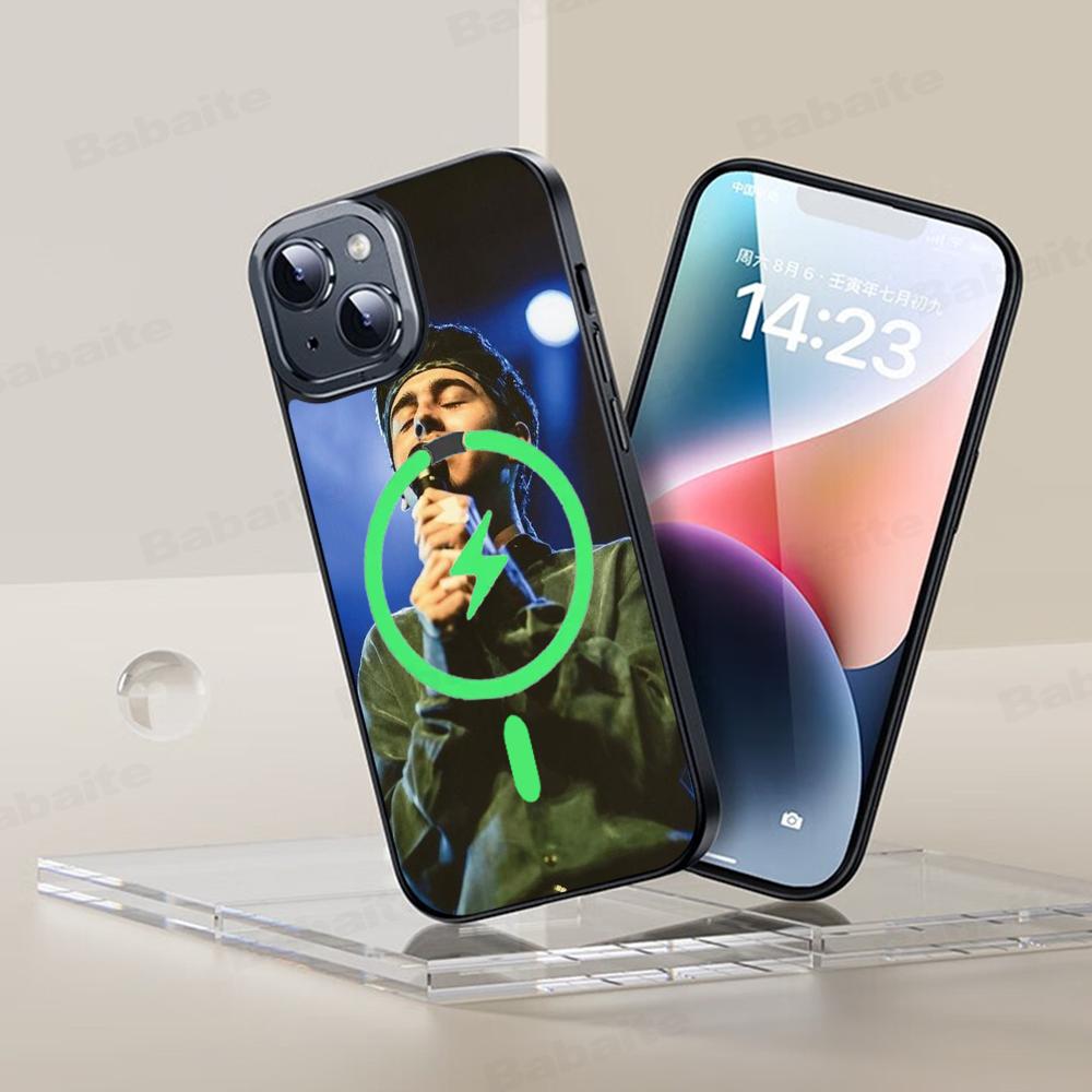 

Singer Ivan C-Cornejo Phone Case Magnetic Case For iPhone 16 14 13 12 11 15 Pro Max Plus For Magsafe Wireless Charge Cover iPhone 13Pro Max