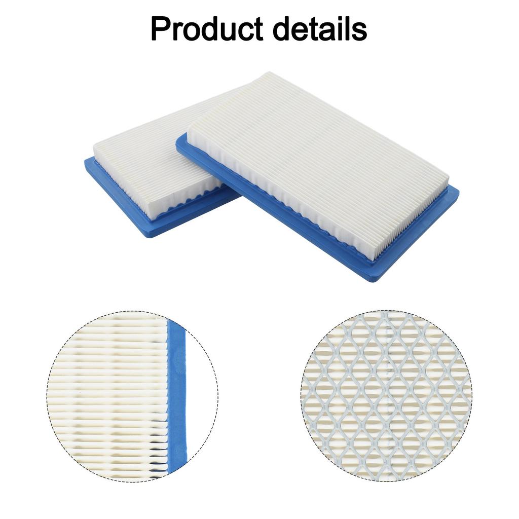 Easy Install Lawn Mower Filter Air Filter 4-pack 20*10*10CM Air Filter Dust Capture Easy Installation Mowing Season