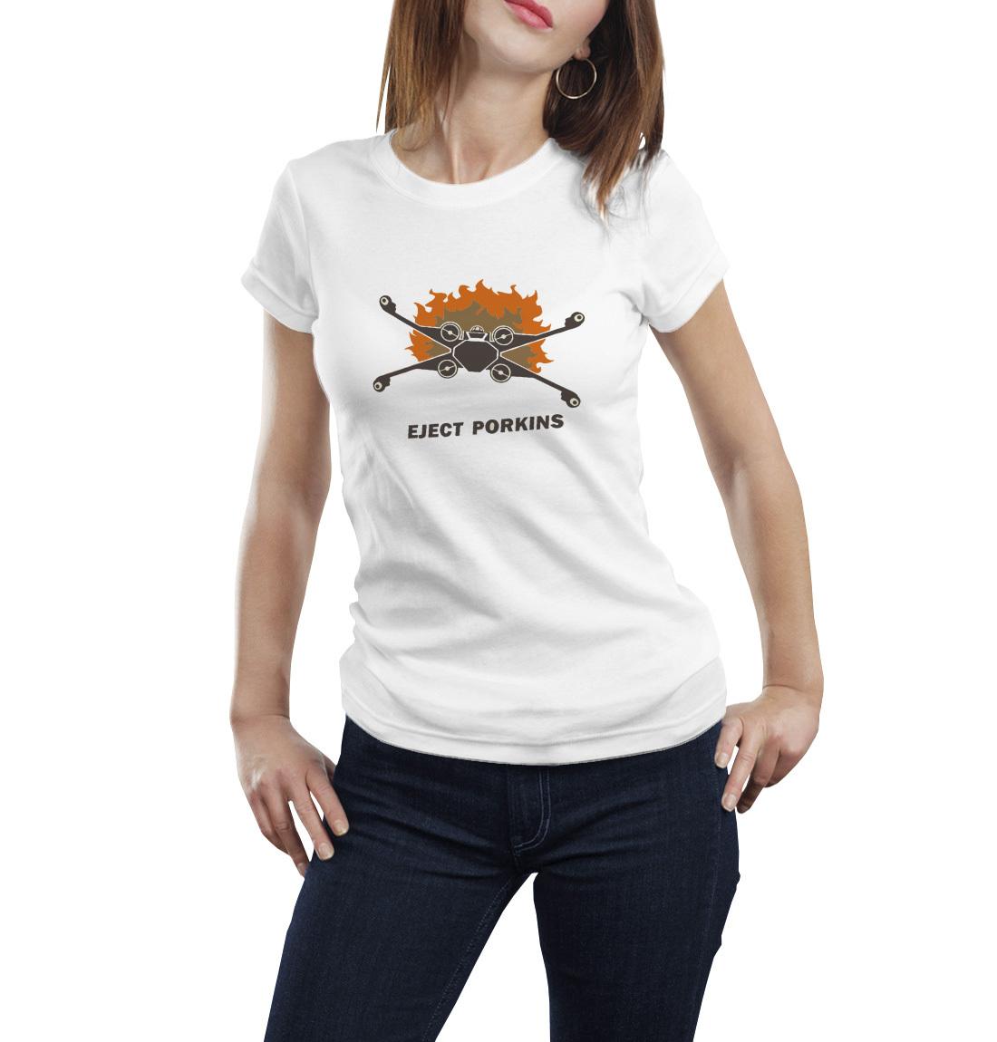 x-wing tshirt star wars porkins stay on target XXL